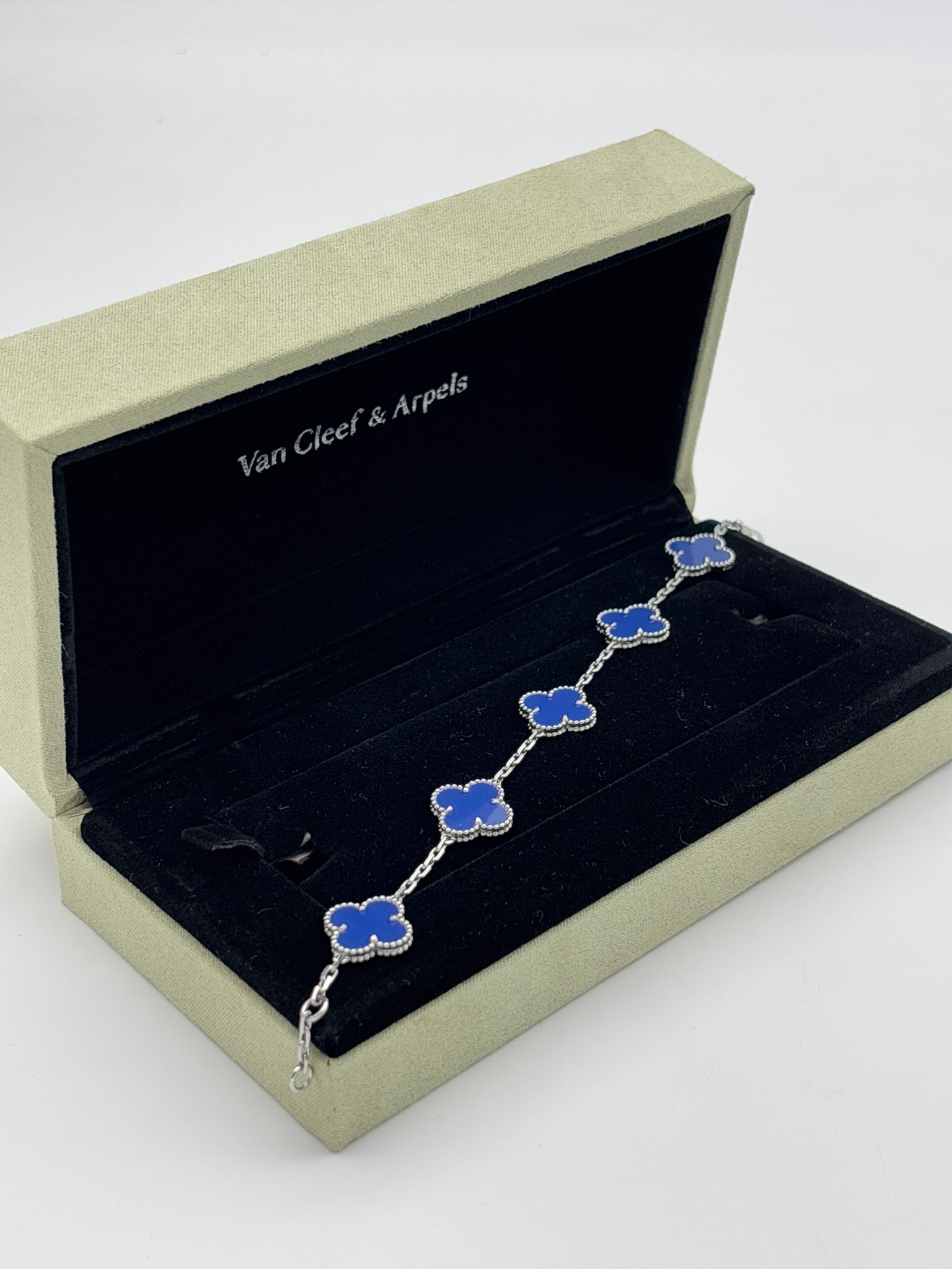 Mavi Taşlı İthal Bileklik