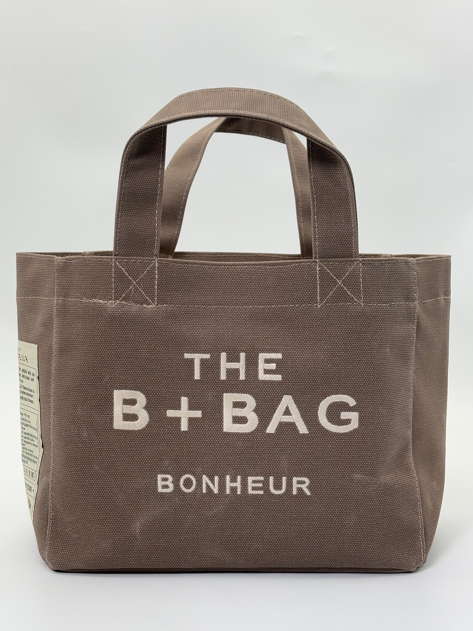 THE B+BAG KAHVERENGİ KANVAS ÇANTA