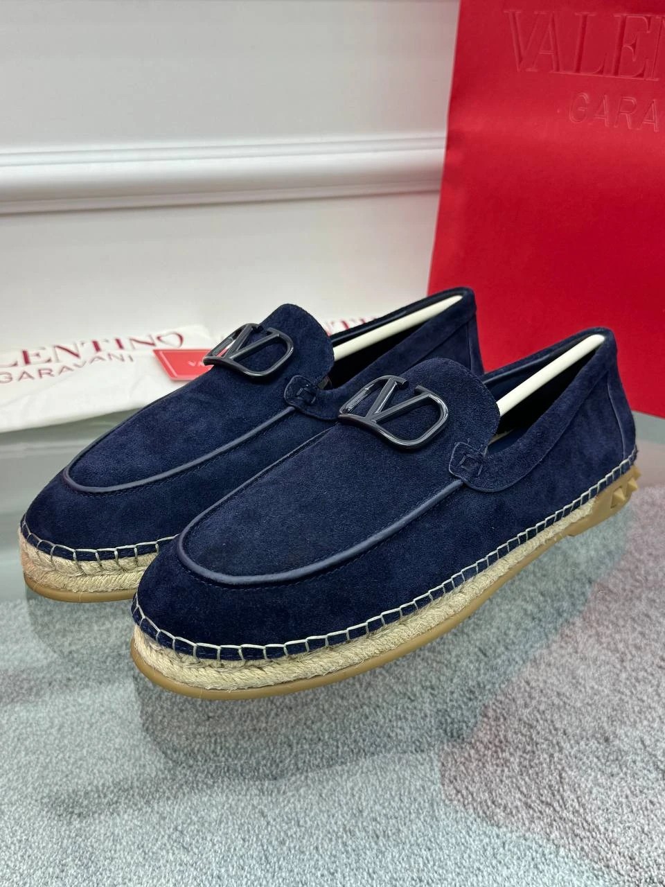 Lacivert Nubuk Erkek Loafer