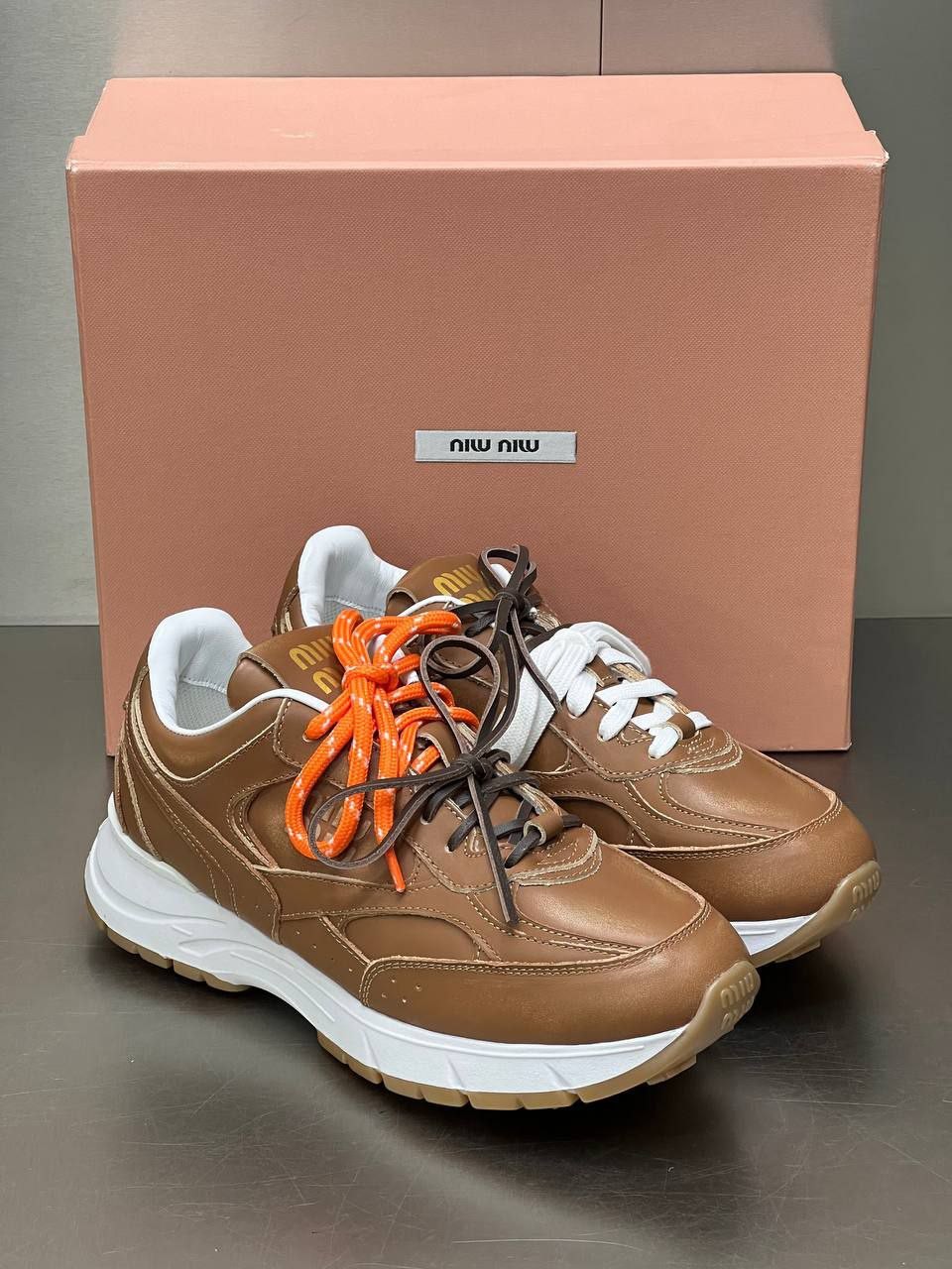 Logo Detaylı İthal Kadın Sneaker