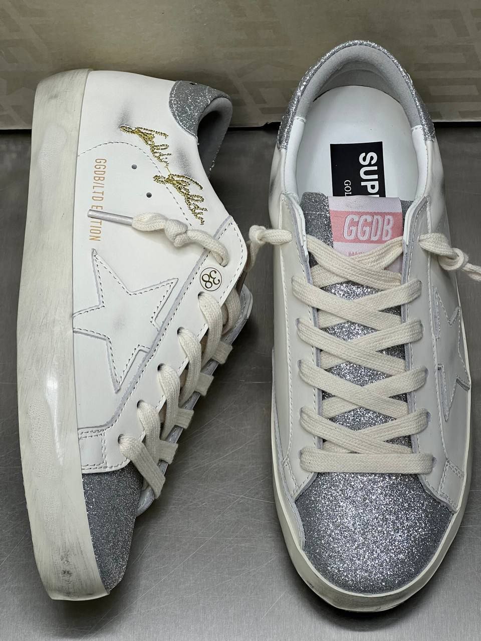 Logo Detaylı İthal Kadın Sneaker