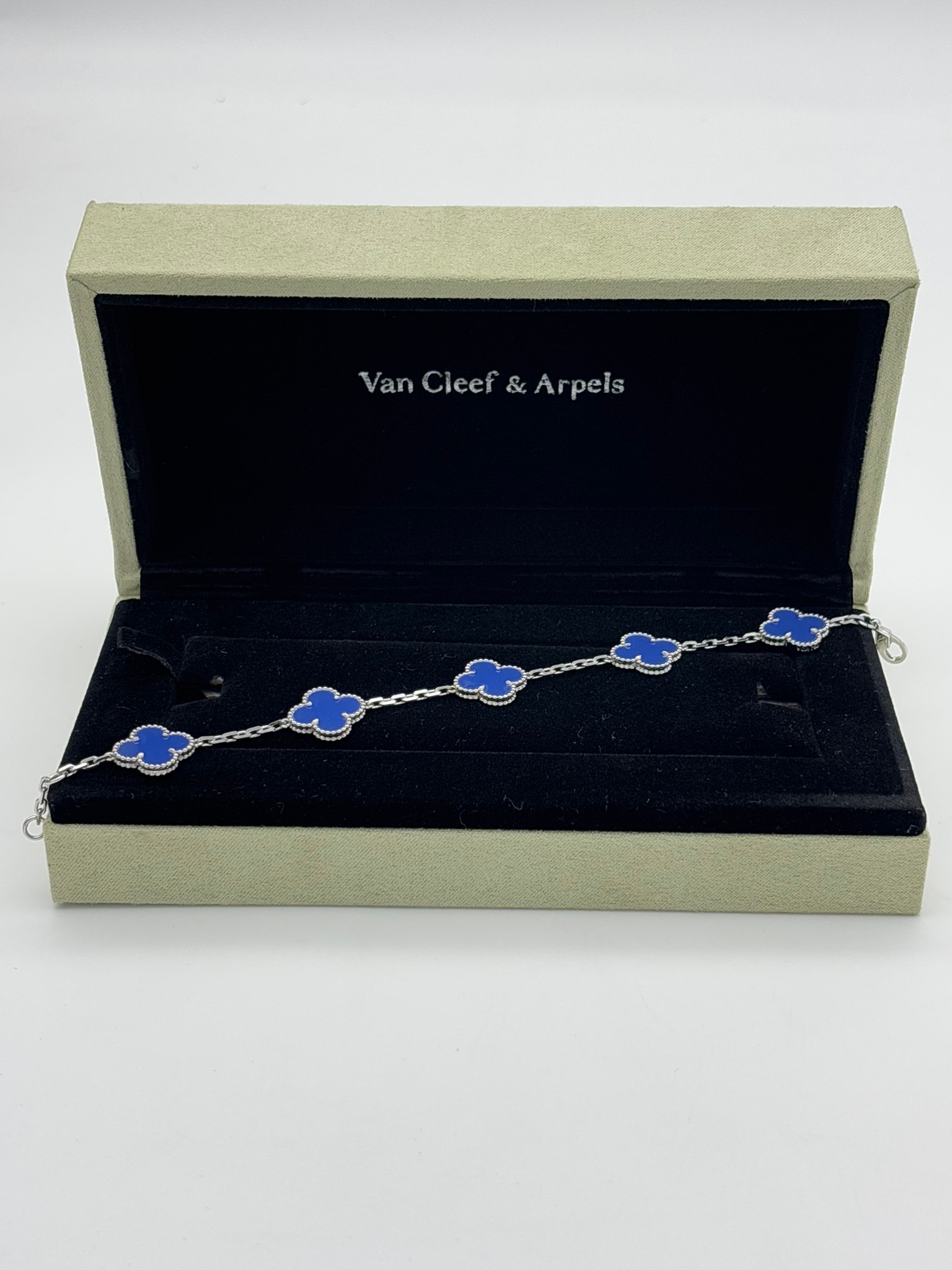 Mavi Taşlı İthal Bileklik