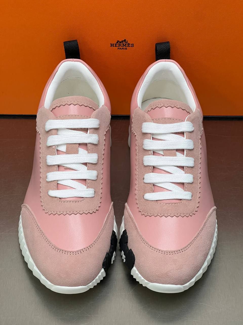 Logo Detaylı İthal Kadın Sneaker