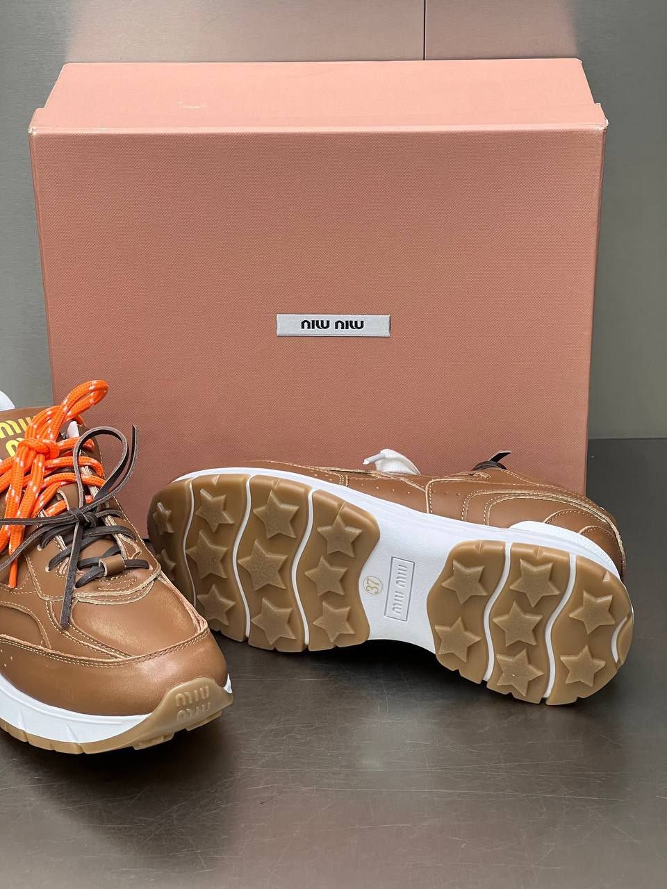 Logo Detaylı İthal Kadın Sneaker