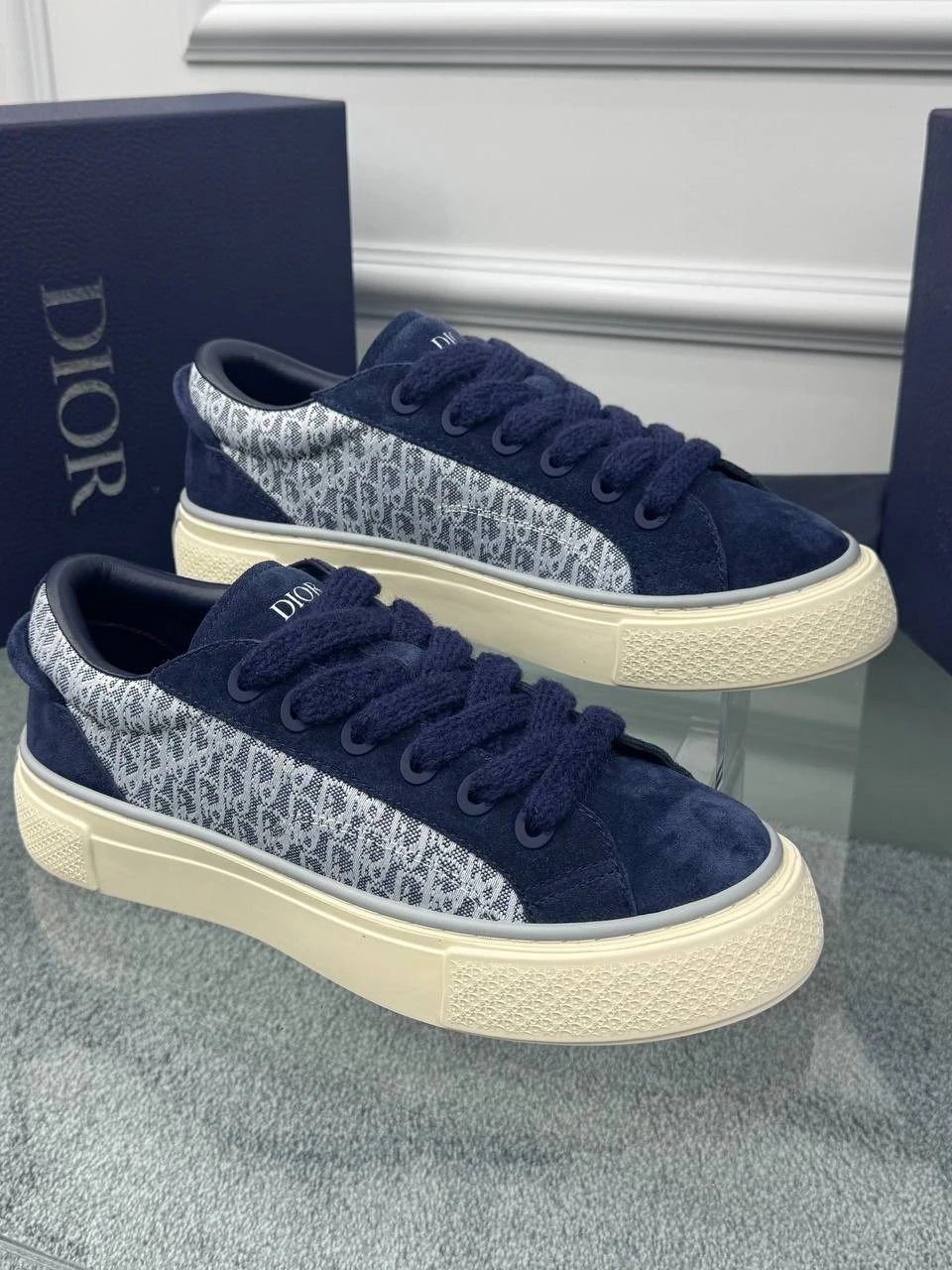 Nubuk Lacivert Erkek Sneaker