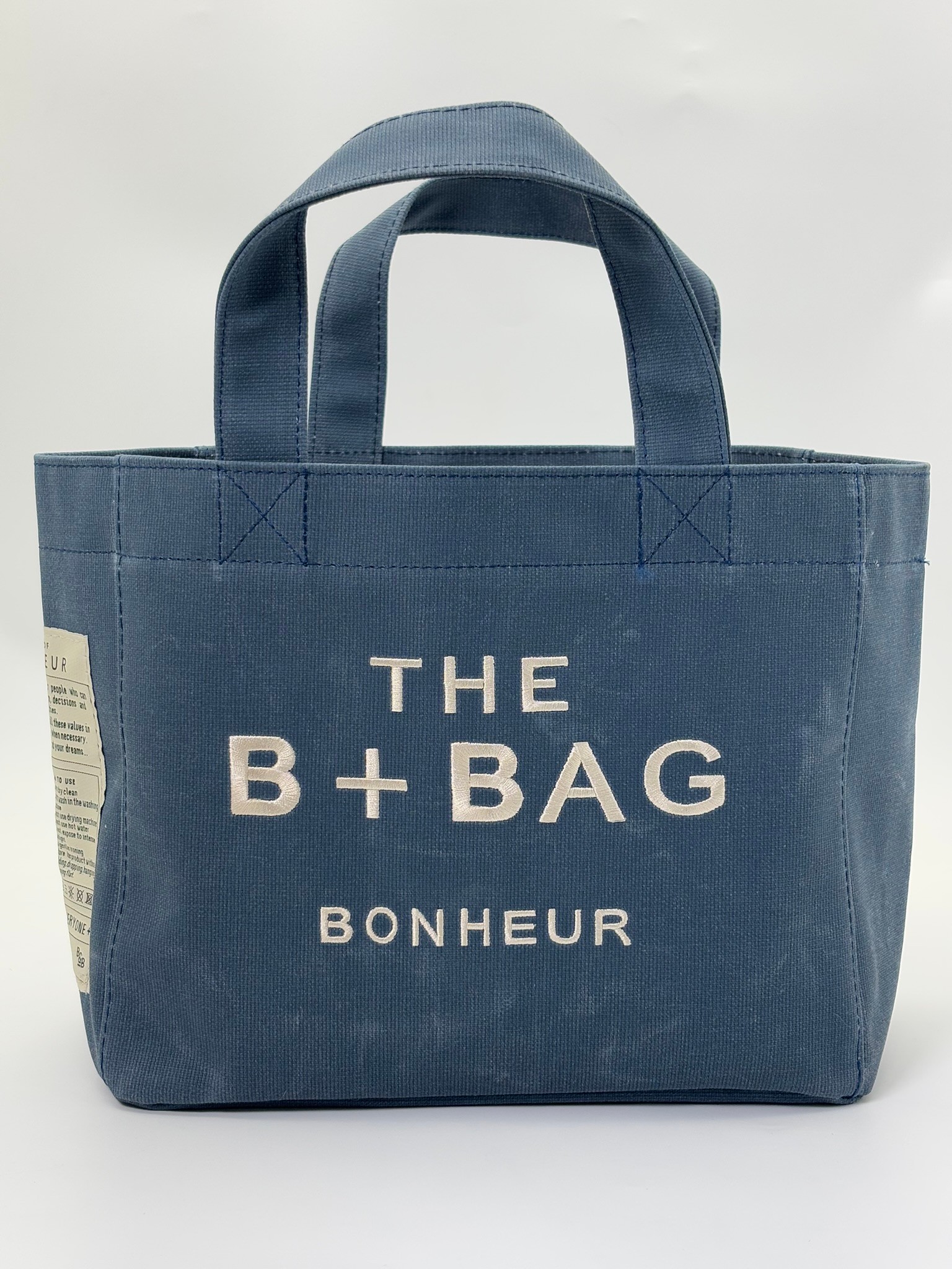 THE B+BAG PARİSİAN BLUE KANVAS ÇANTA