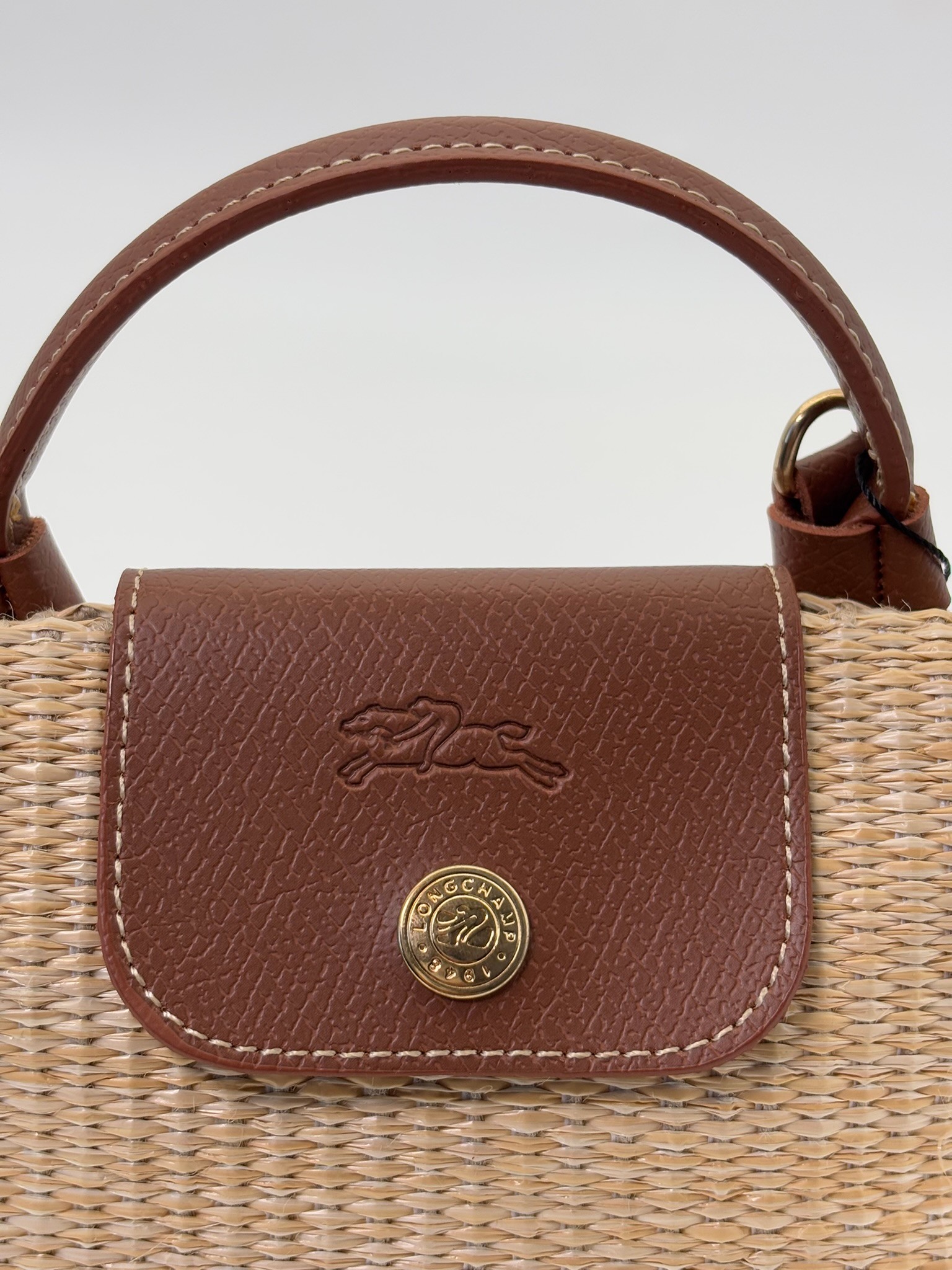 LONGCHAMP LE PLİAGE AÇIK HASIR XS EL ÇANTASI 