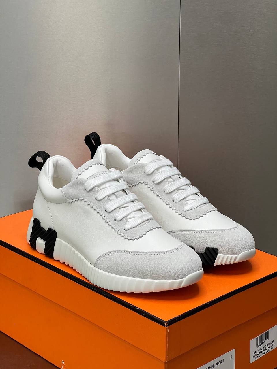 Logo Detaylı İthal Kadın Sneaker
