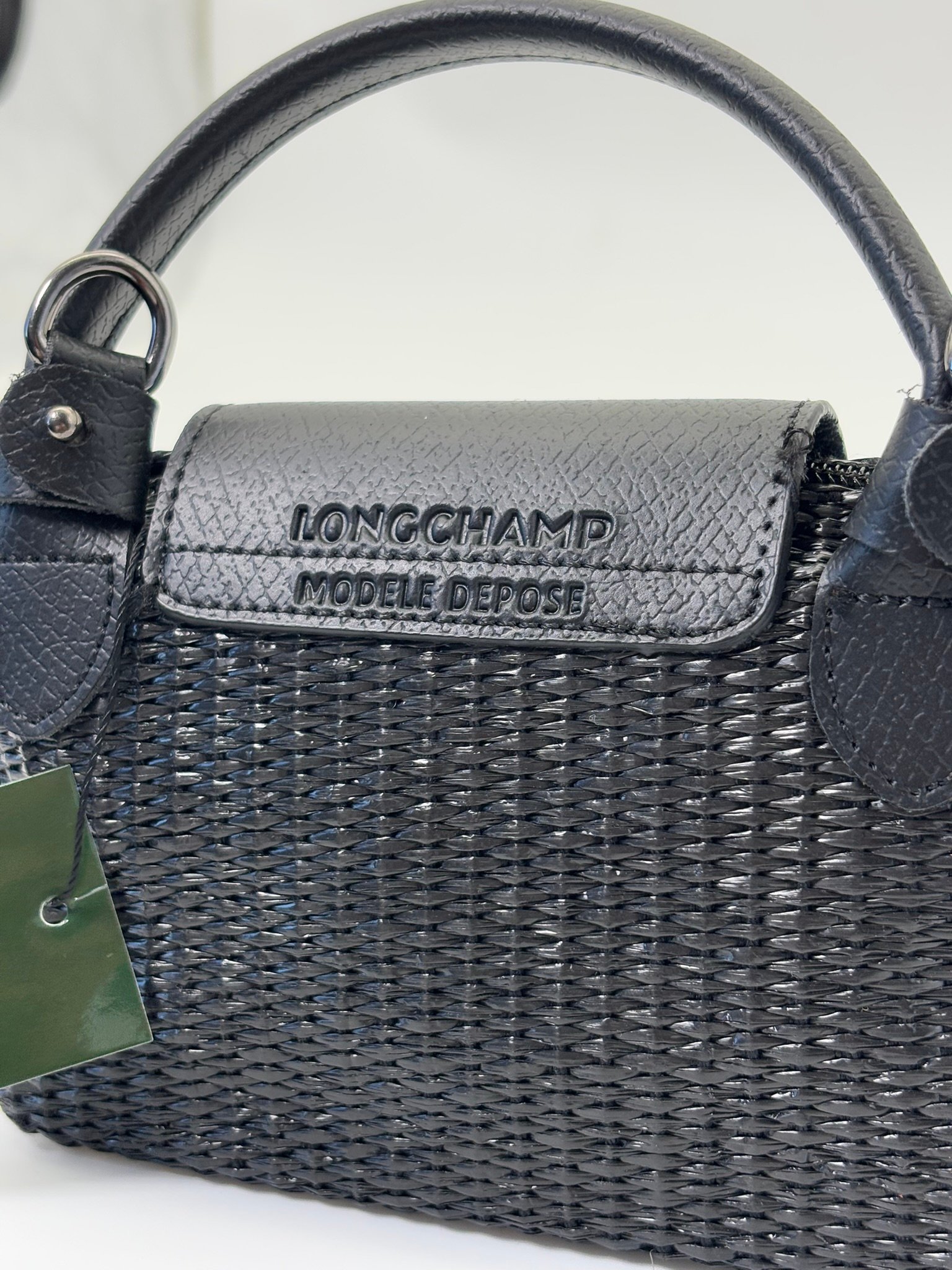 LONGCHAMP LE PLİAGE SİYAH XS EL ÇANTASI 