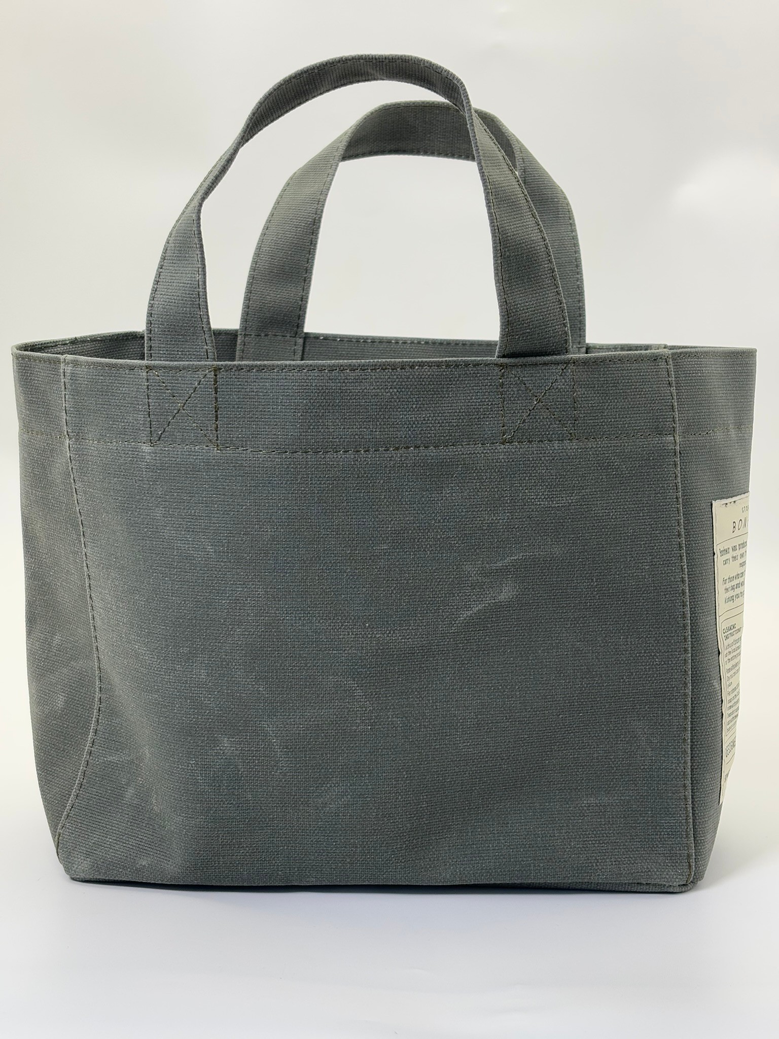 THE B+BAG MİNT GREEN KANVAS ÇANTA