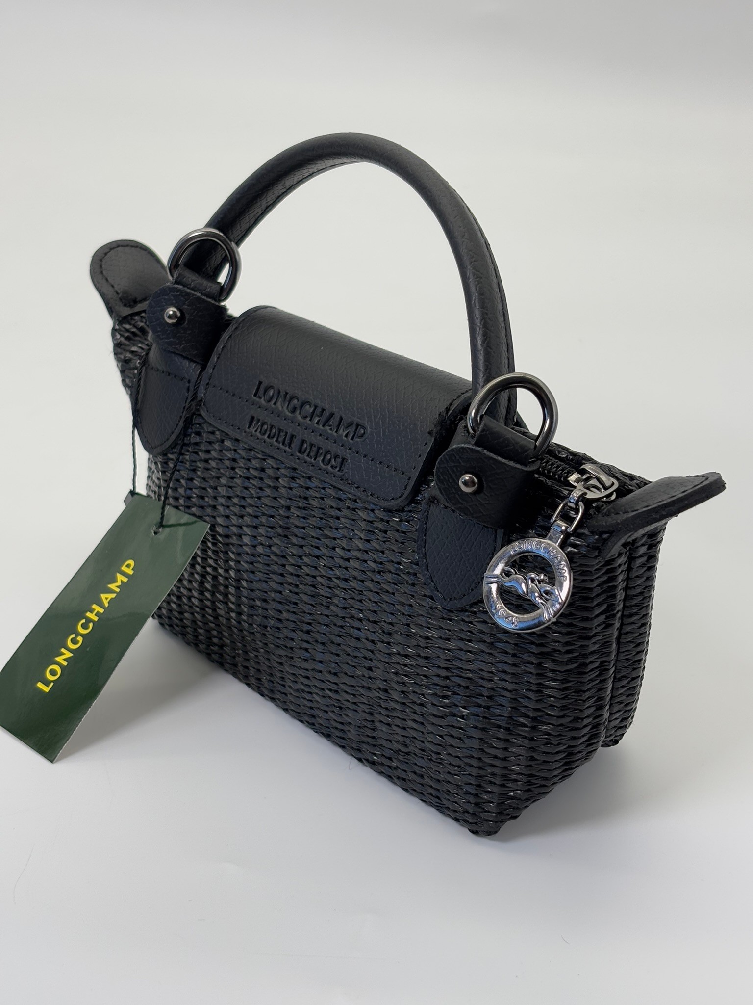 LONGCHAMP LE PLİAGE SİYAH XS EL ÇANTASI 