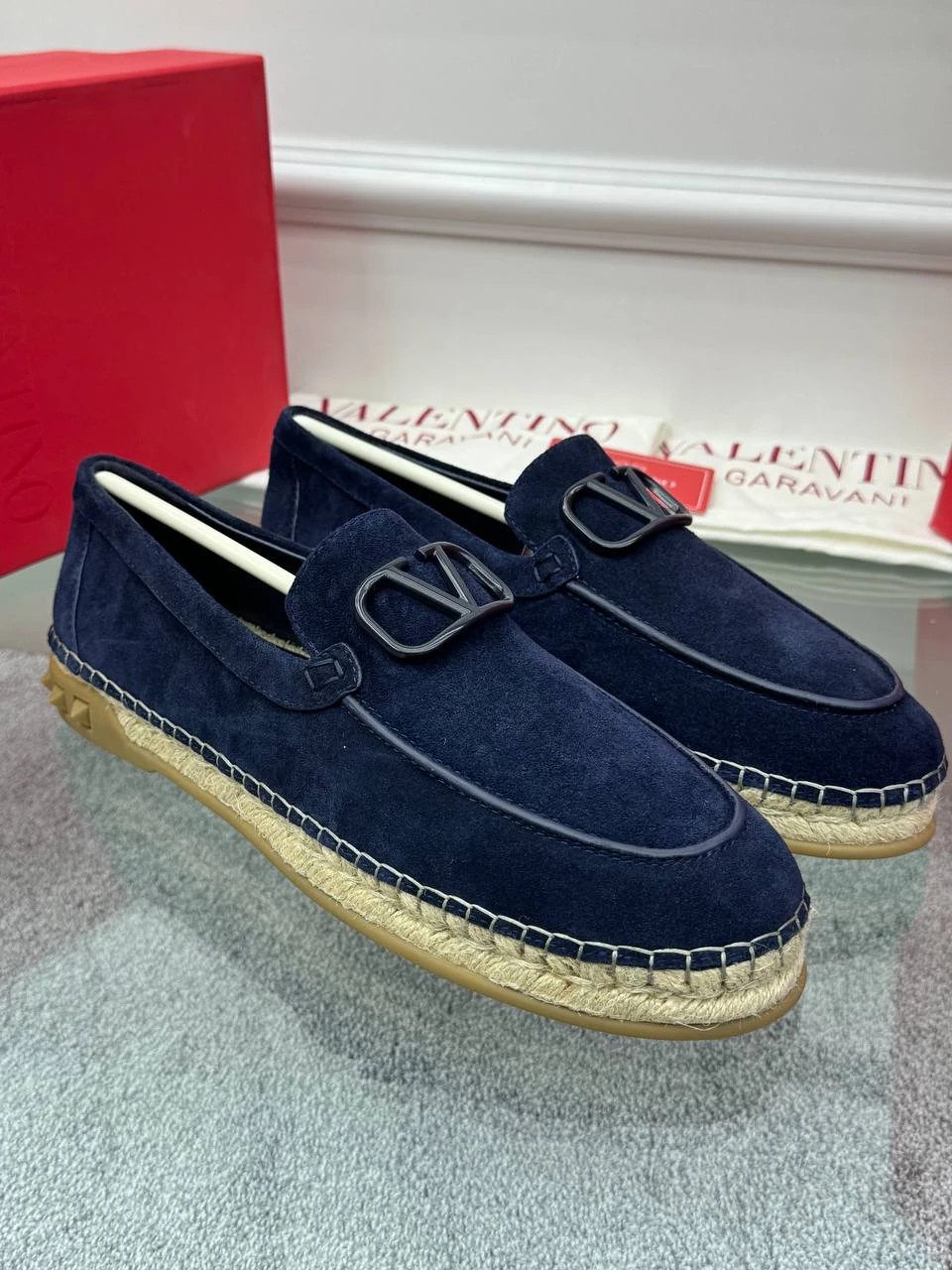 Lacivert Nubuk Erkek Loafer