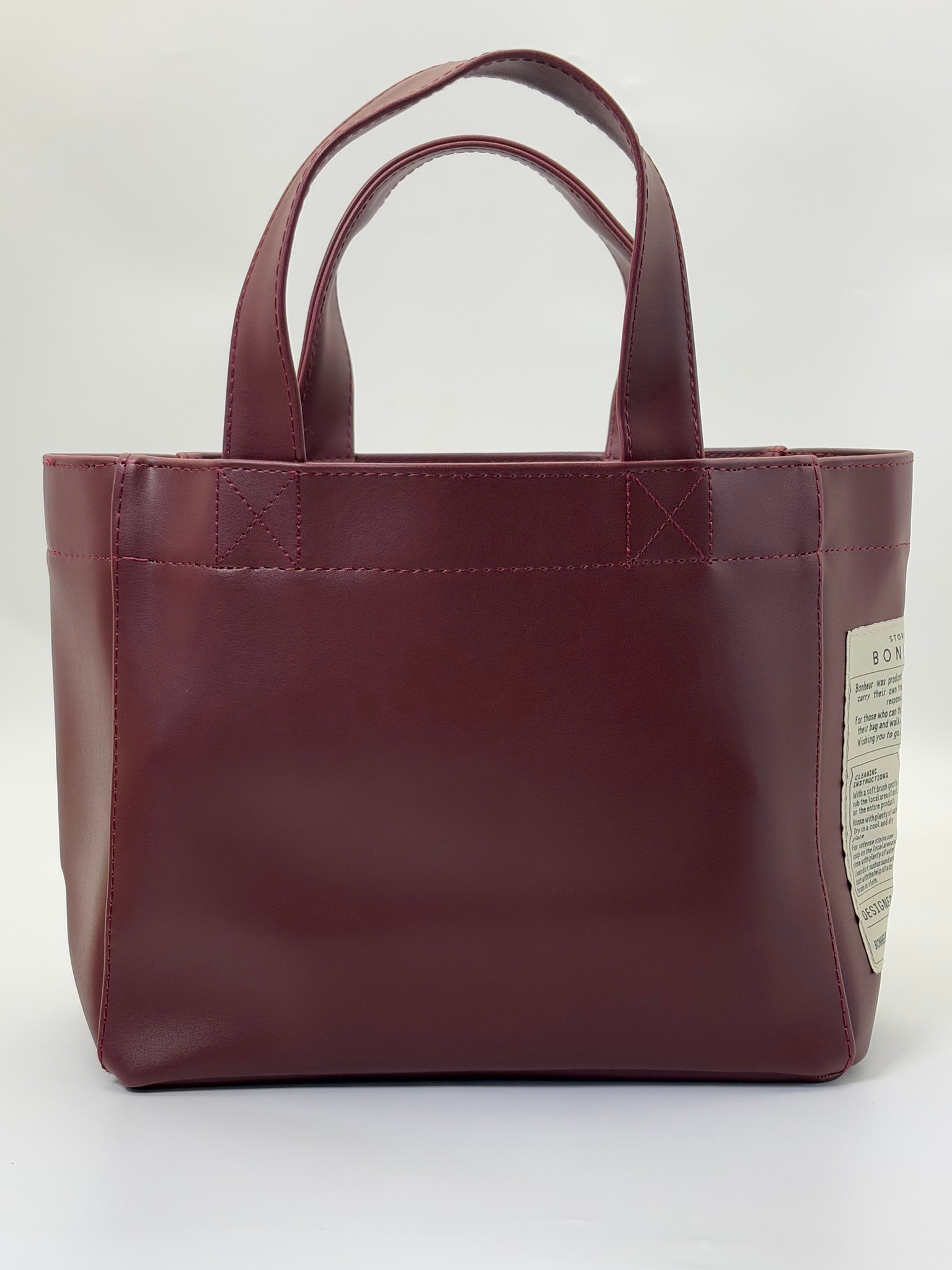 THE B+BAG KIRMIZI KANVAS ÇANTA