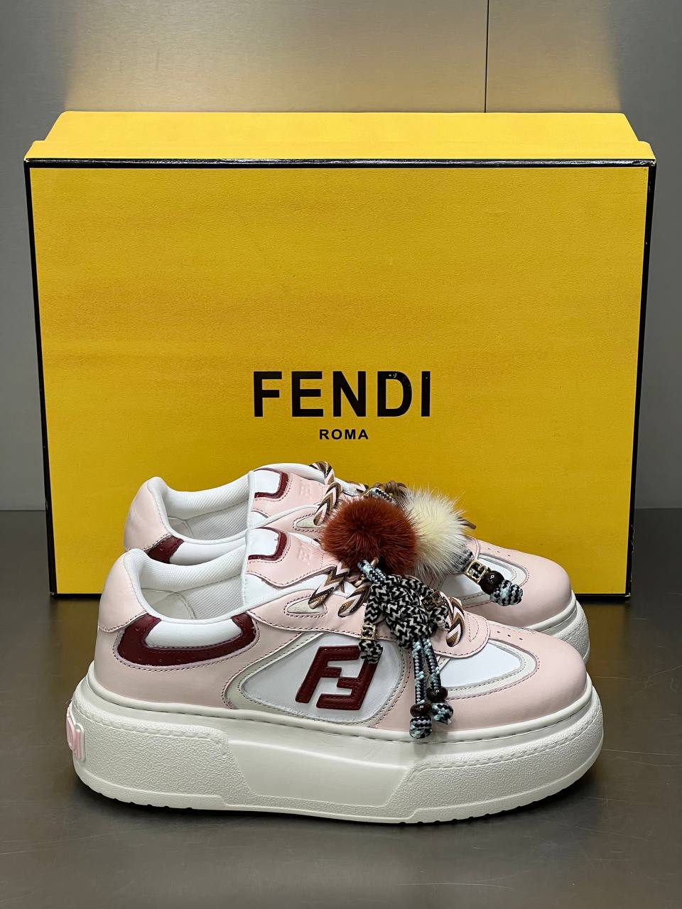 Logo Detaylı İthal Sneaker