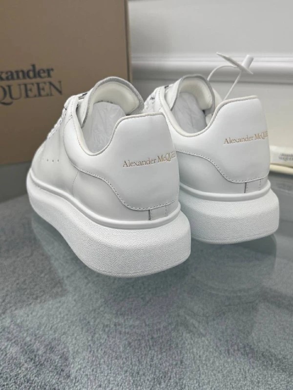 Oversize Beyaz Erkek Deri Sneaker