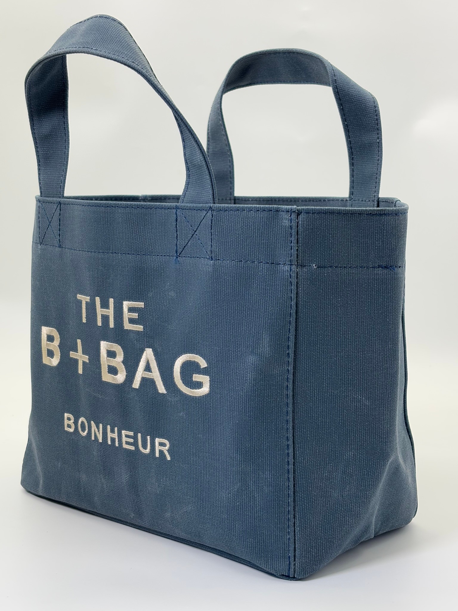 THE B+BAG PARİSİAN BLUE KANVAS ÇANTA