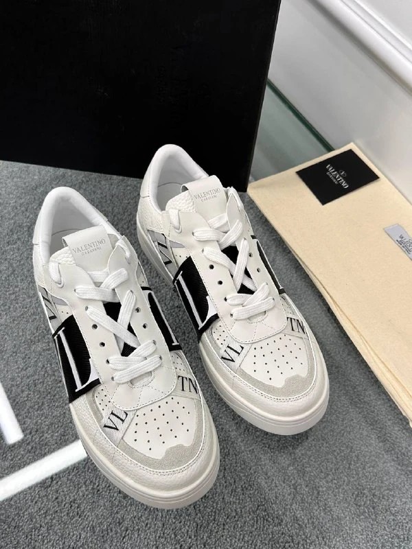 Logo Detaylı Beyaz Erkek Deri Sneaker