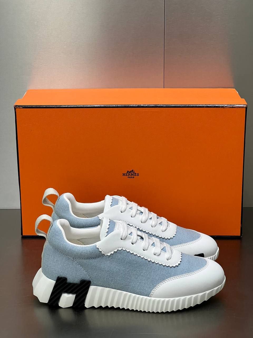 Logo Detaylı İthal Kadın Sneaker