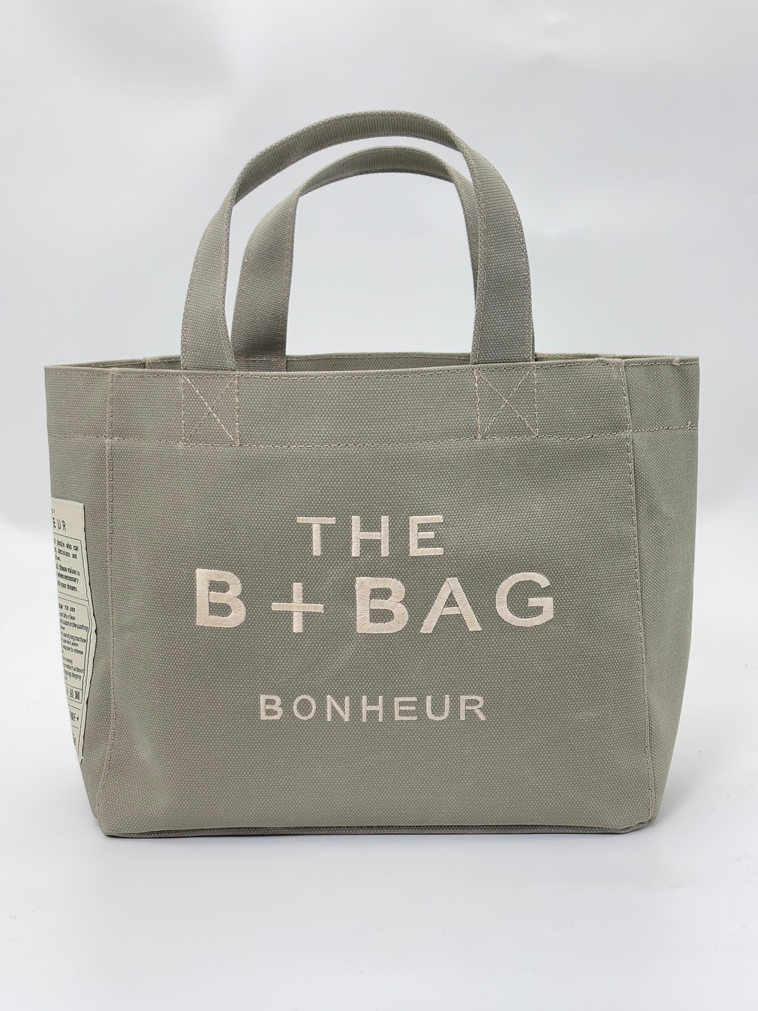 THE B+BAG MİLKY GREEN KANVAS ÇANTA