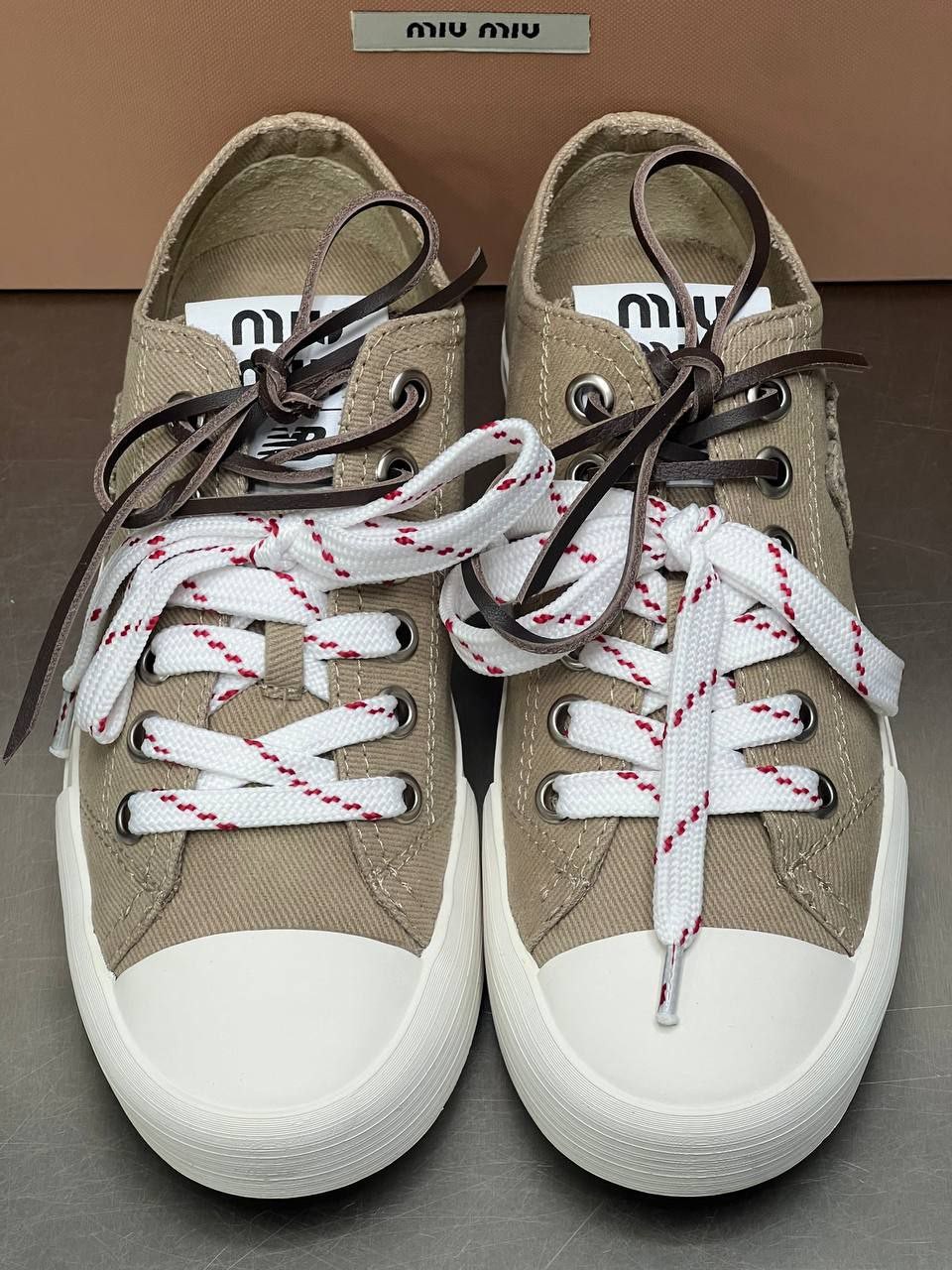 Logo Detaylı İthal Kadın Sneaker