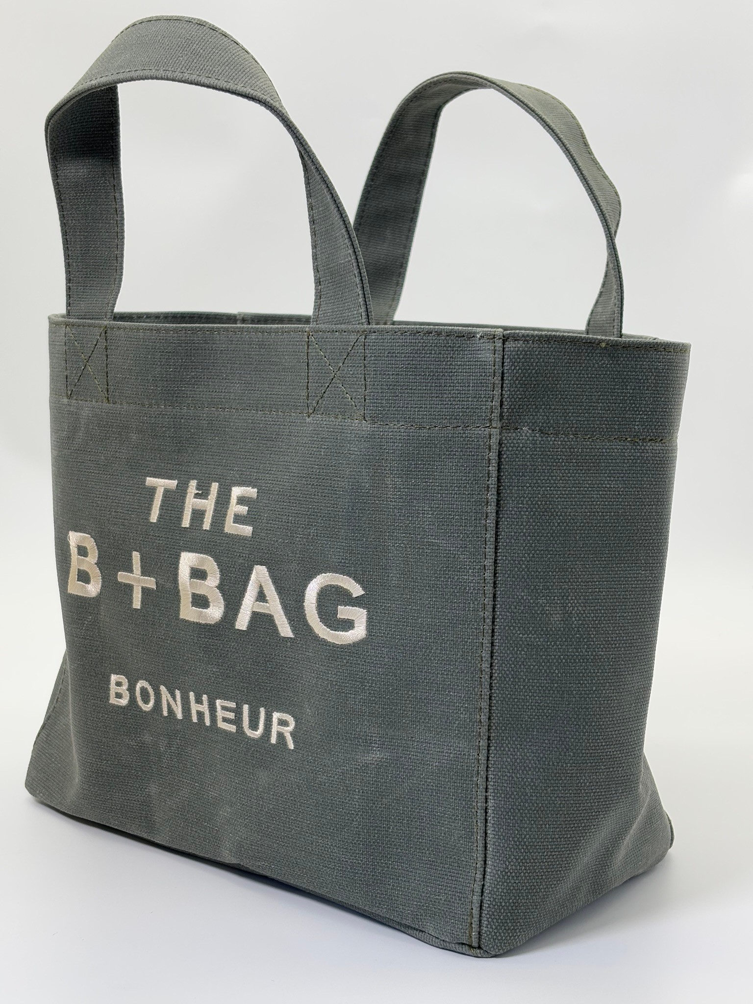 THE B+BAG MİNT GREEN KANVAS ÇANTA