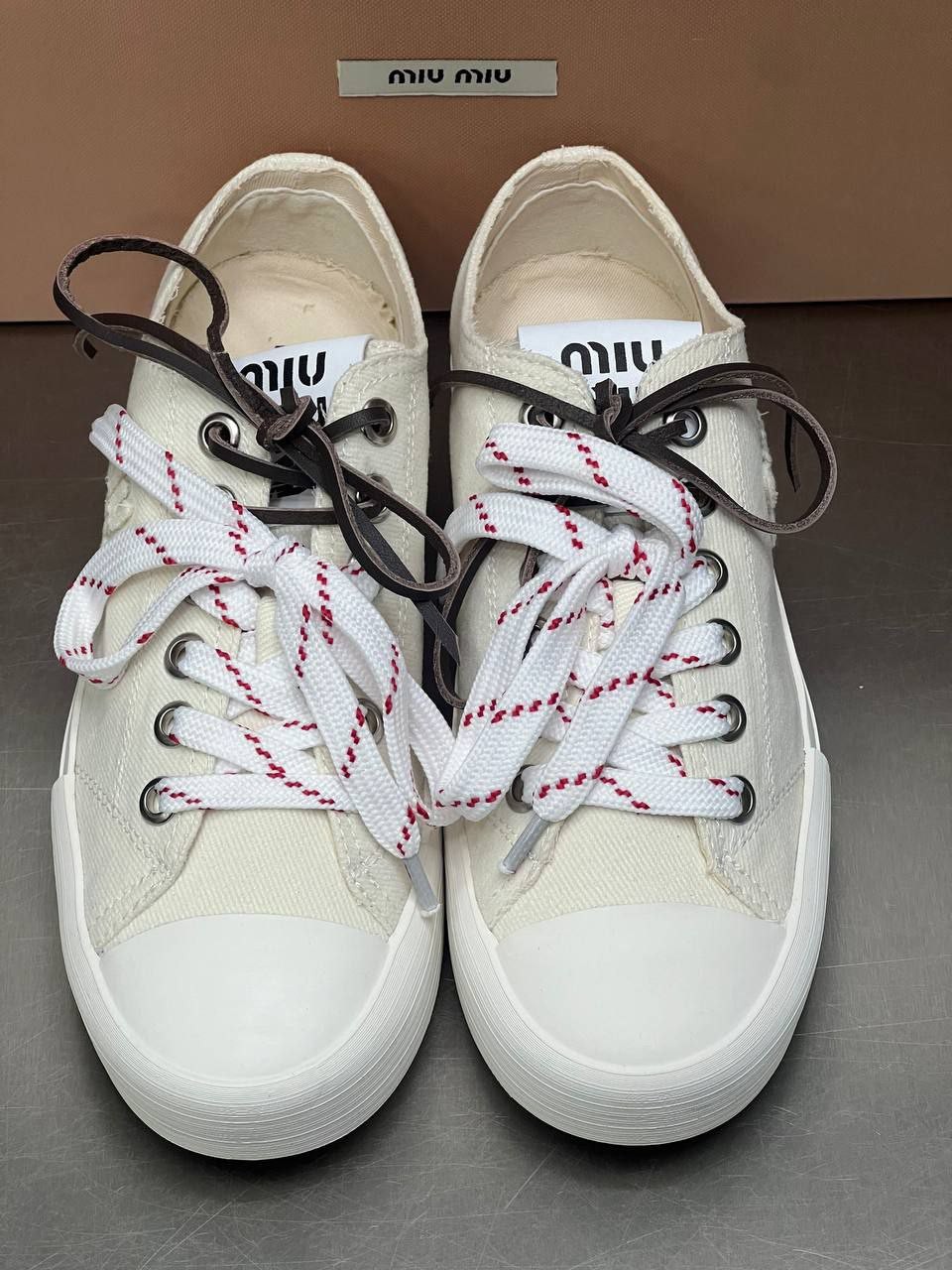 Logo Detaylı İthal Kadın Sneaker