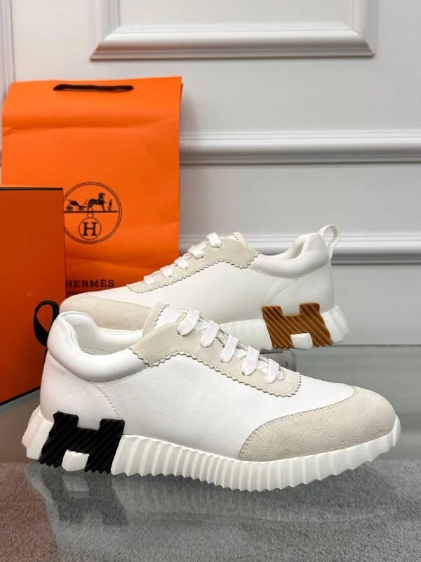 Logo Detaylı Beyaz Erkek Sneaker