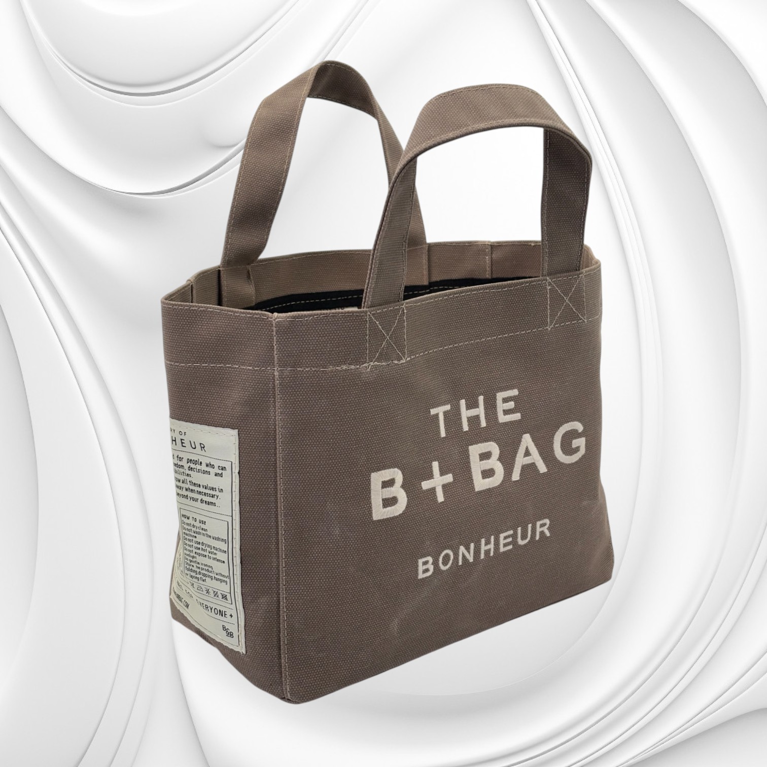 THE B+BAG KAHVERENGİ KANVAS ÇANTA