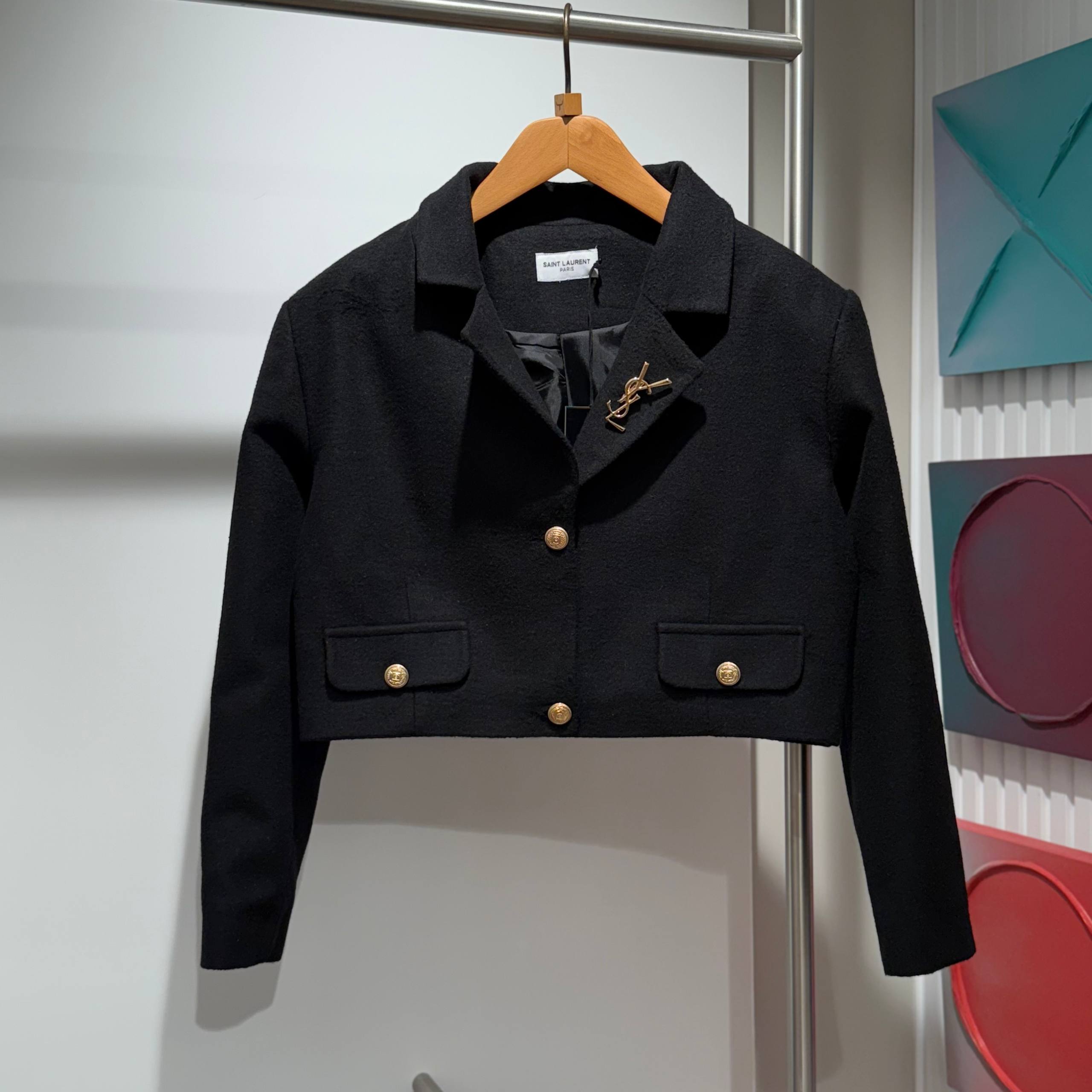 Logo Detaylı İthal Ceket