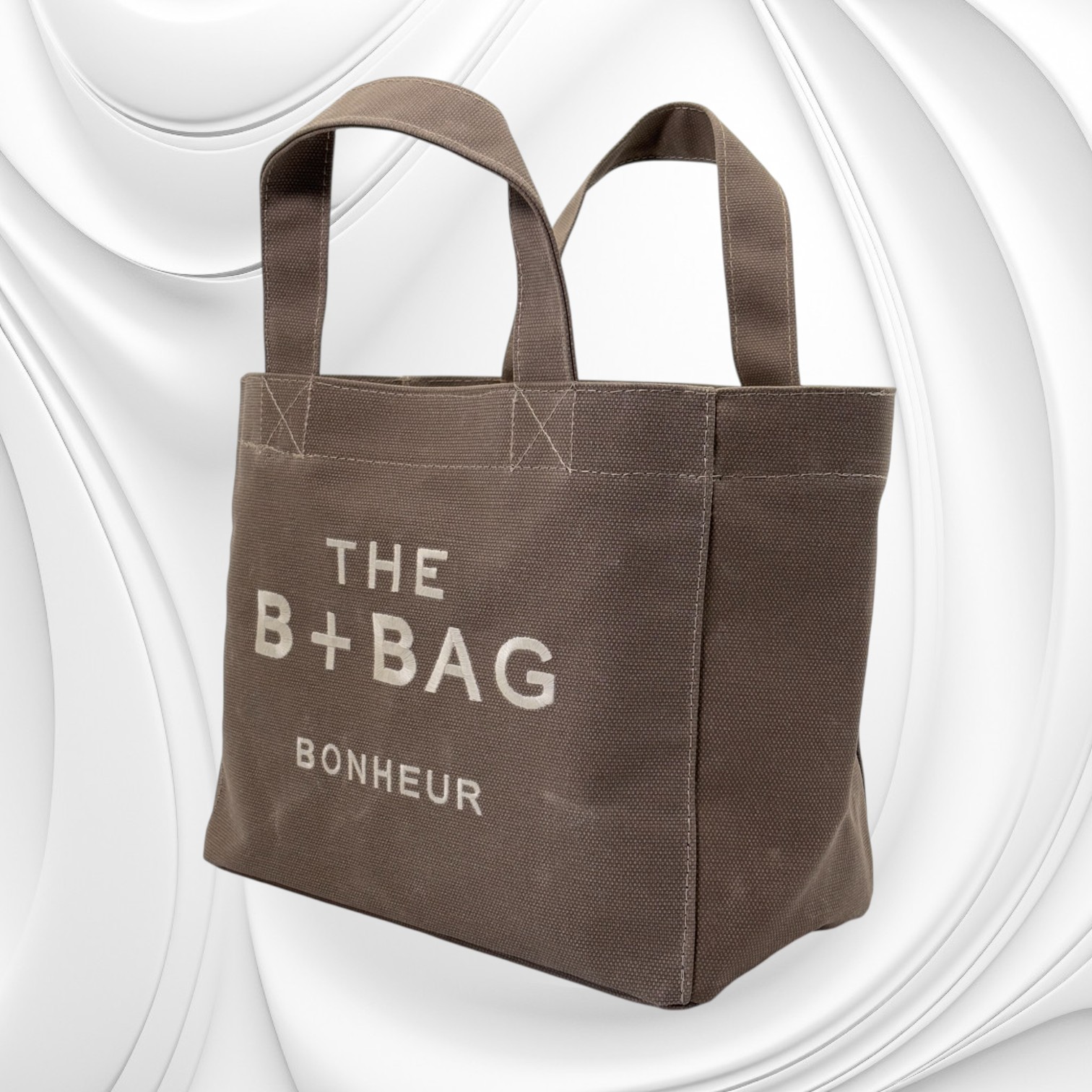 THE B+BAG KAHVERENGİ KANVAS ÇANTA