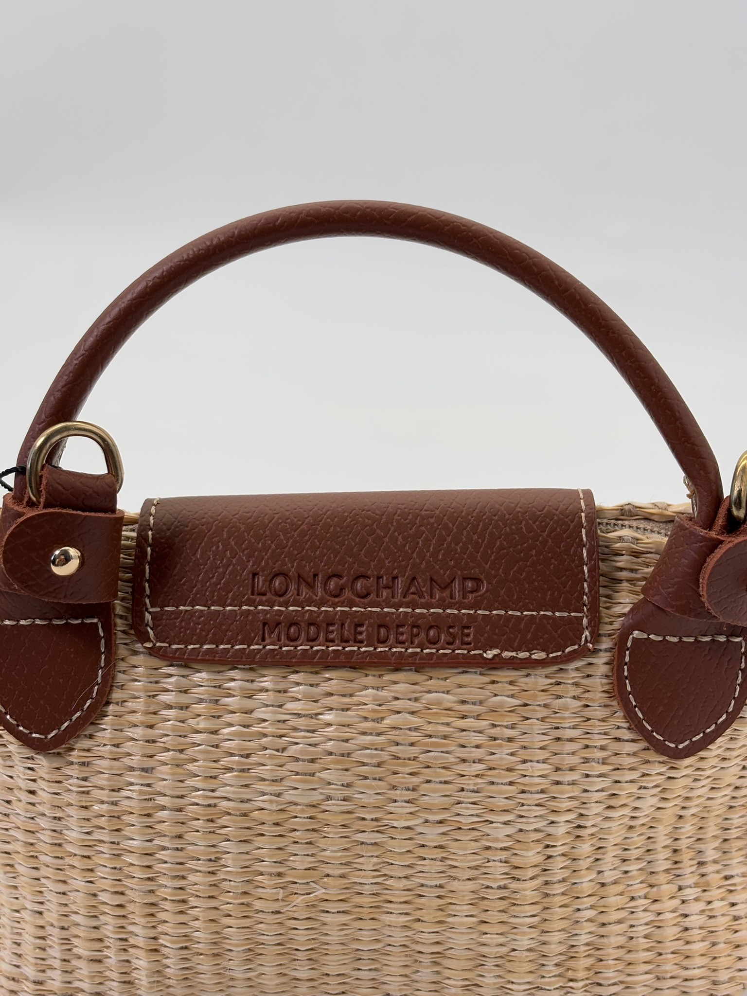 LONGCHAMP LE PLİAGE AÇIK HASIR XS EL ÇANTASI 