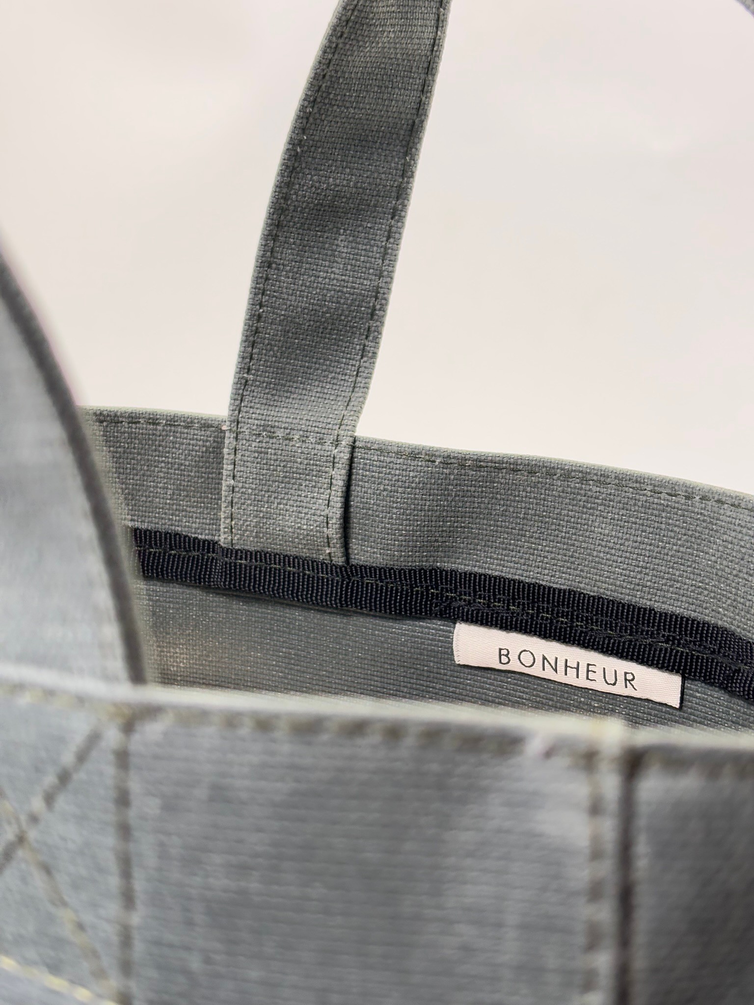 THE B+BAG MİNT GREEN KANVAS ÇANTA