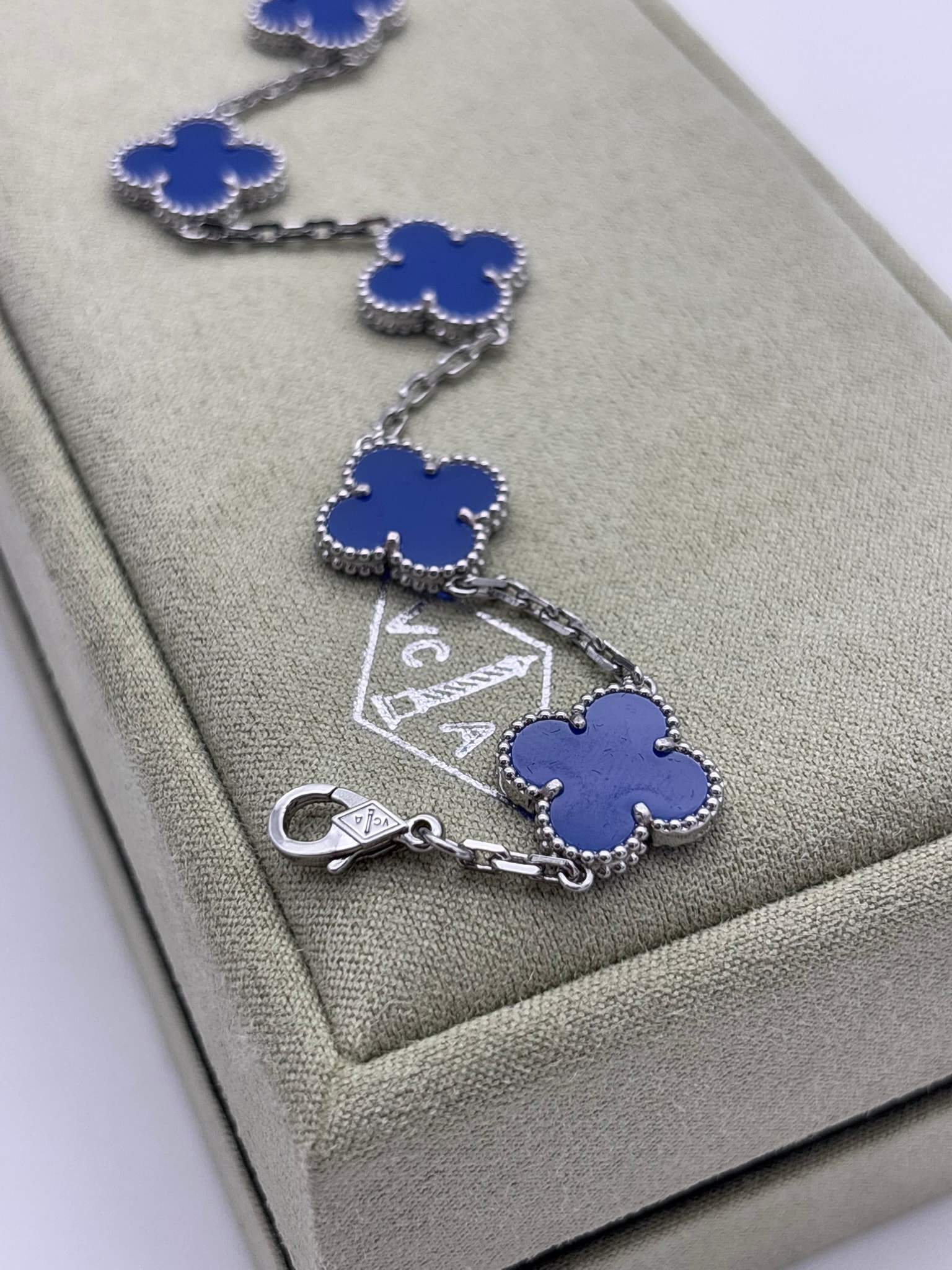 Mavi Taşlı İthal Bileklik