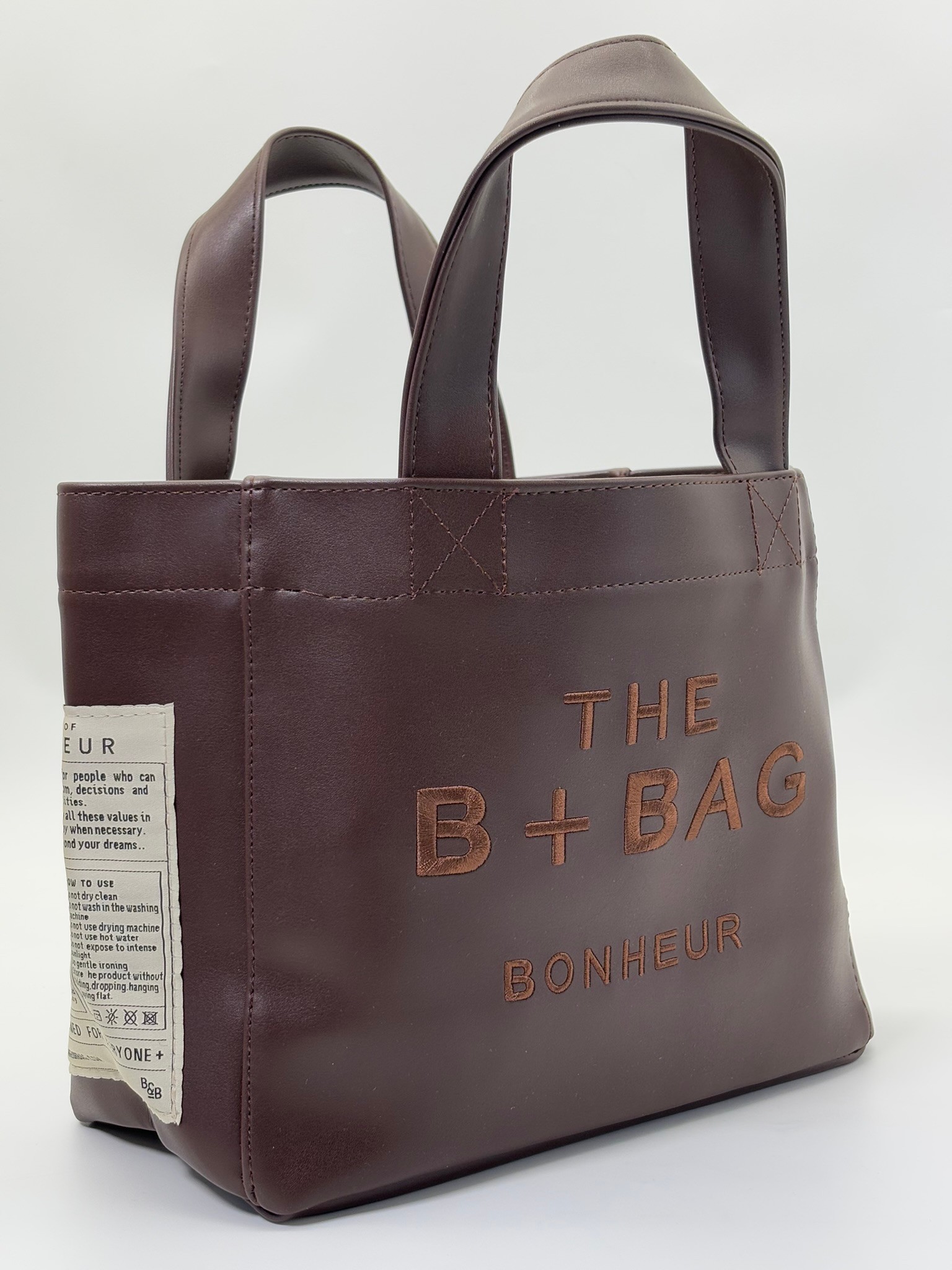 THE B+BAG KAHVERENGİ KANVAS ÇANTA