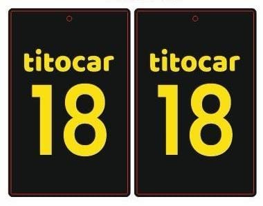 TitoCar 18  Plaka Bubble Gum Asma  Koku