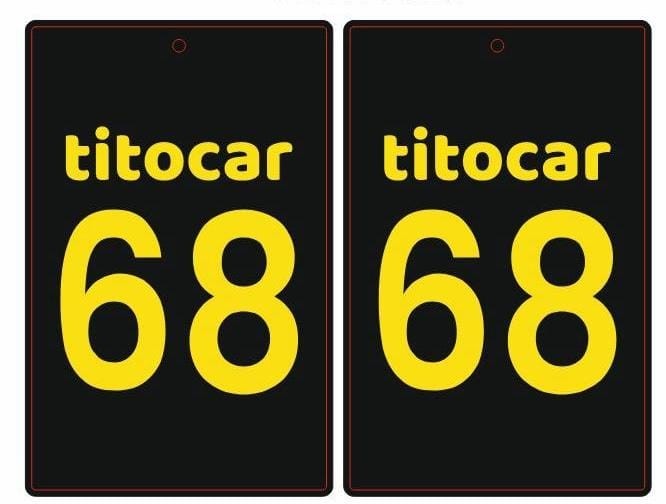 TitoCar 68 Plaka Bubble Gum Asma Koku