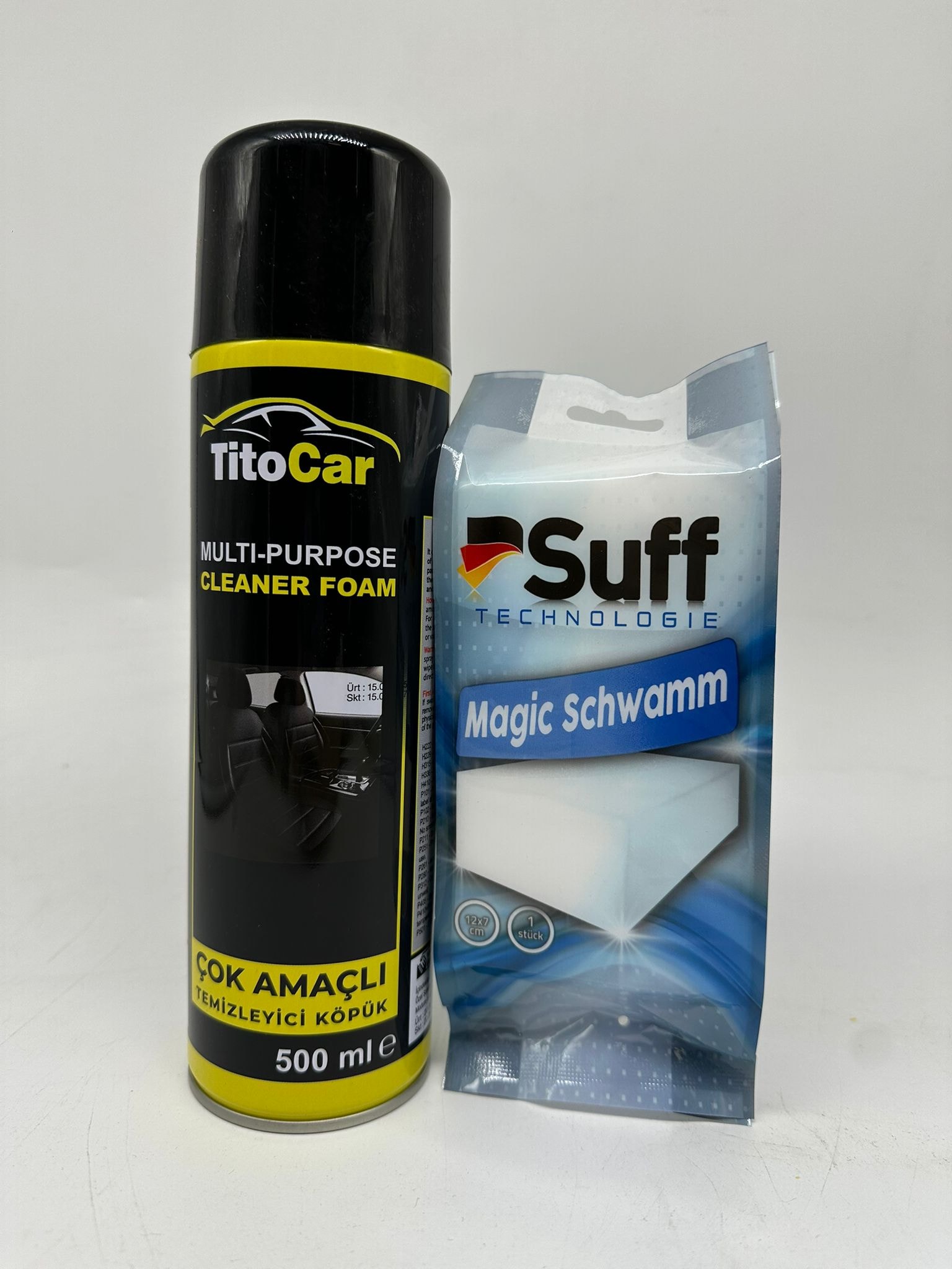 TitoCar Çok Amaçlı Köpük Temizleyici Köpük & Sihirli Sünger