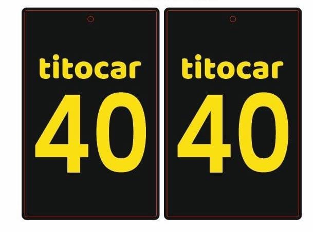 TitoCar 40 Plaka Bubble Gum Asma Koku