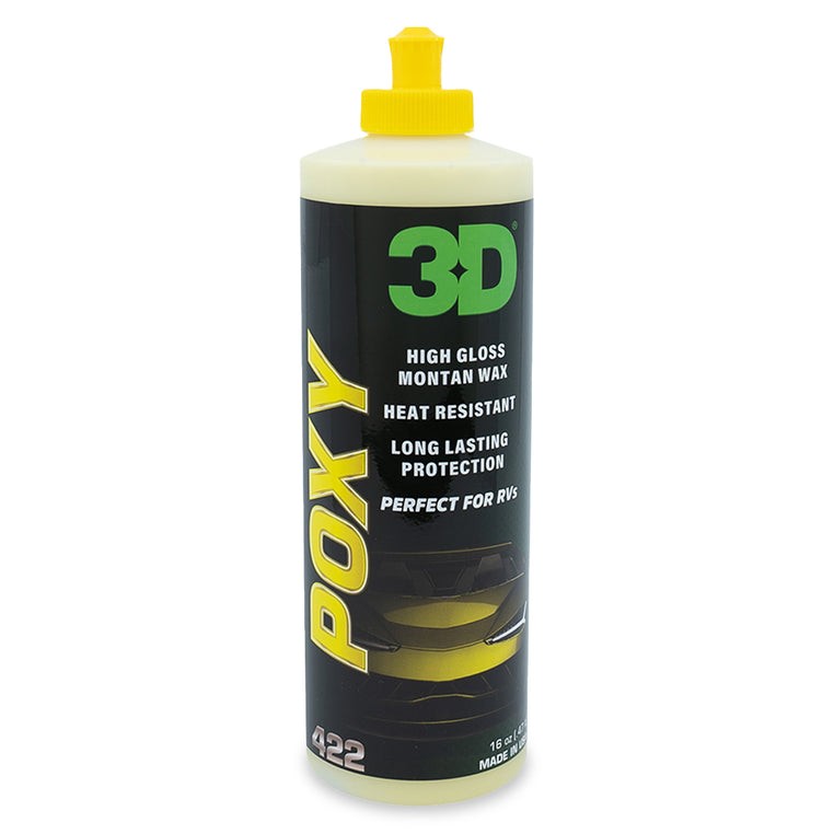 3D Poxy High Glos Montan Wax - Cila &Boya Koruma 473 ml