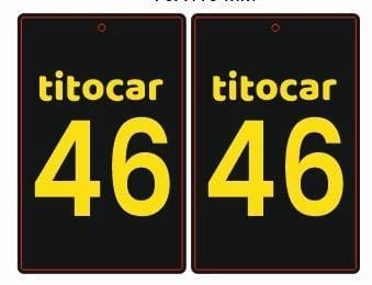 TitoCar 46 Plaka Bubble Gum Asma Koku 