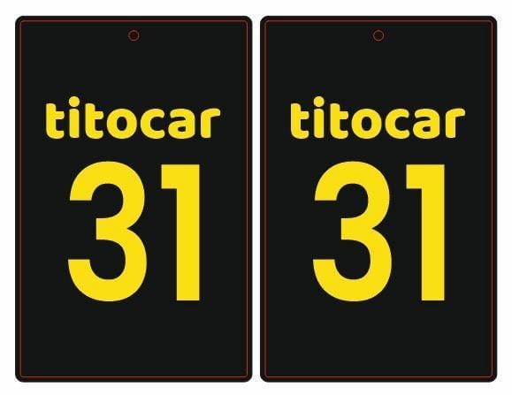 TitoCar 31 Plaka Bubble Gum Asma Koku 