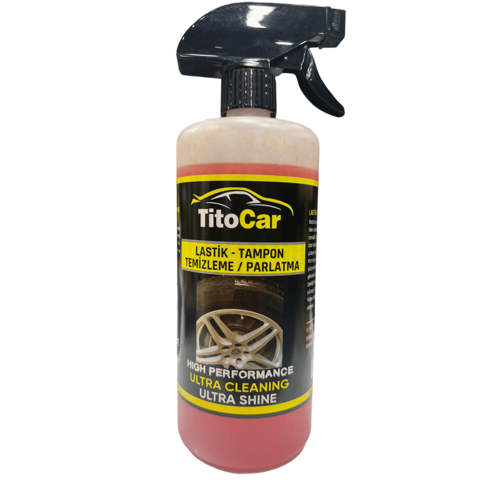 TitoCar Lastik Tampon Temizleme ve Parlatma Sıvısı 750 ml
