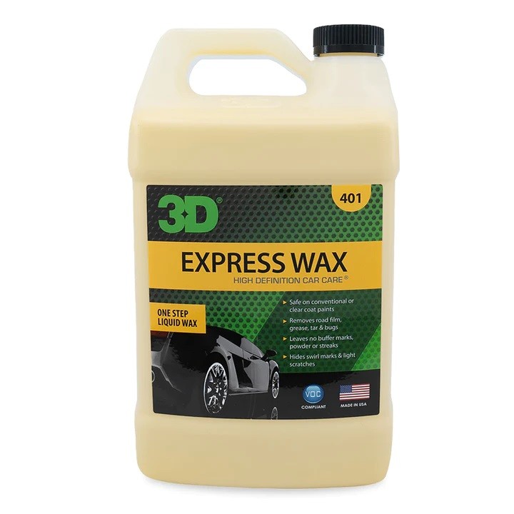 3D 401 Express Wax - Hızlı Sıvı Wax 3.78lt