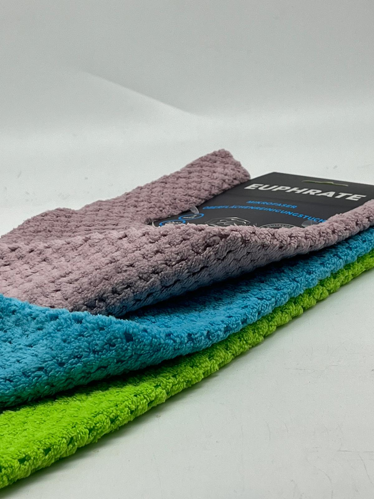 Euphrate Kfz 3'lü Fırsat Mikrofiber Cila Bezi Desenli 32x32cm (E31-3232-250)