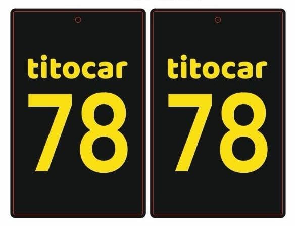 TitoCar 78 Plaka Bubble Gum Asma Koku 