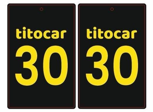 TitoCar 30 Plaka Bubble Gum Asma Koku