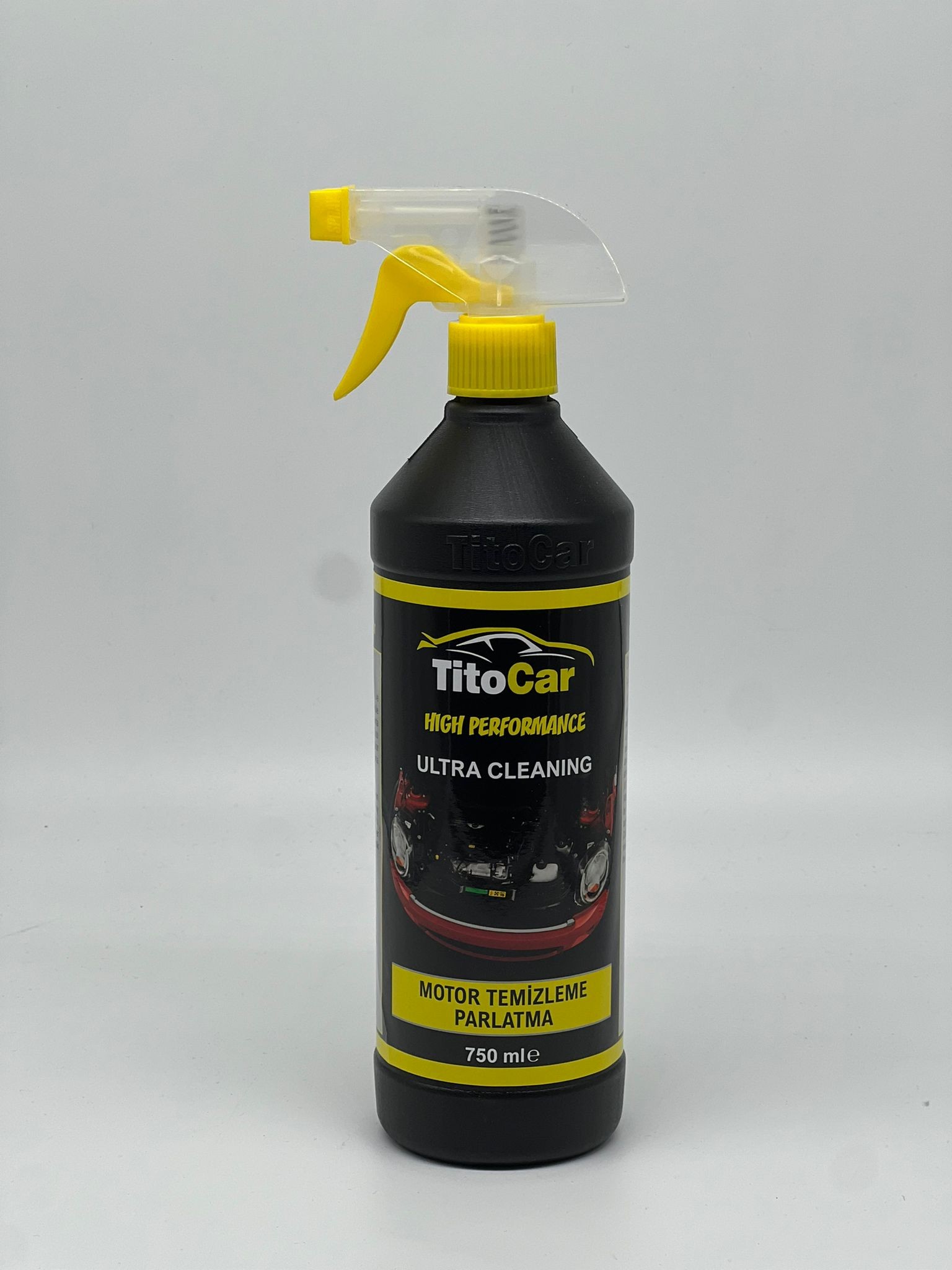 TitoCar Motor Temizleme Ve Parlatma Sıvısı 750 ml