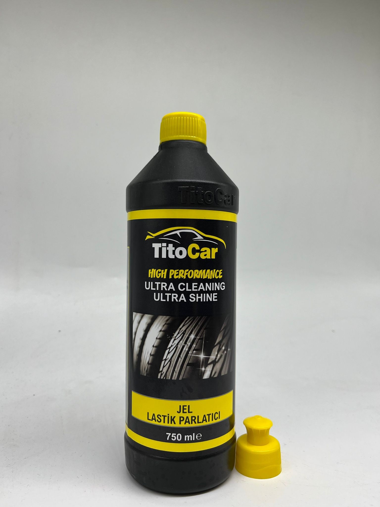 TitoCar Lastik Parlatıcı Jel 750 ml