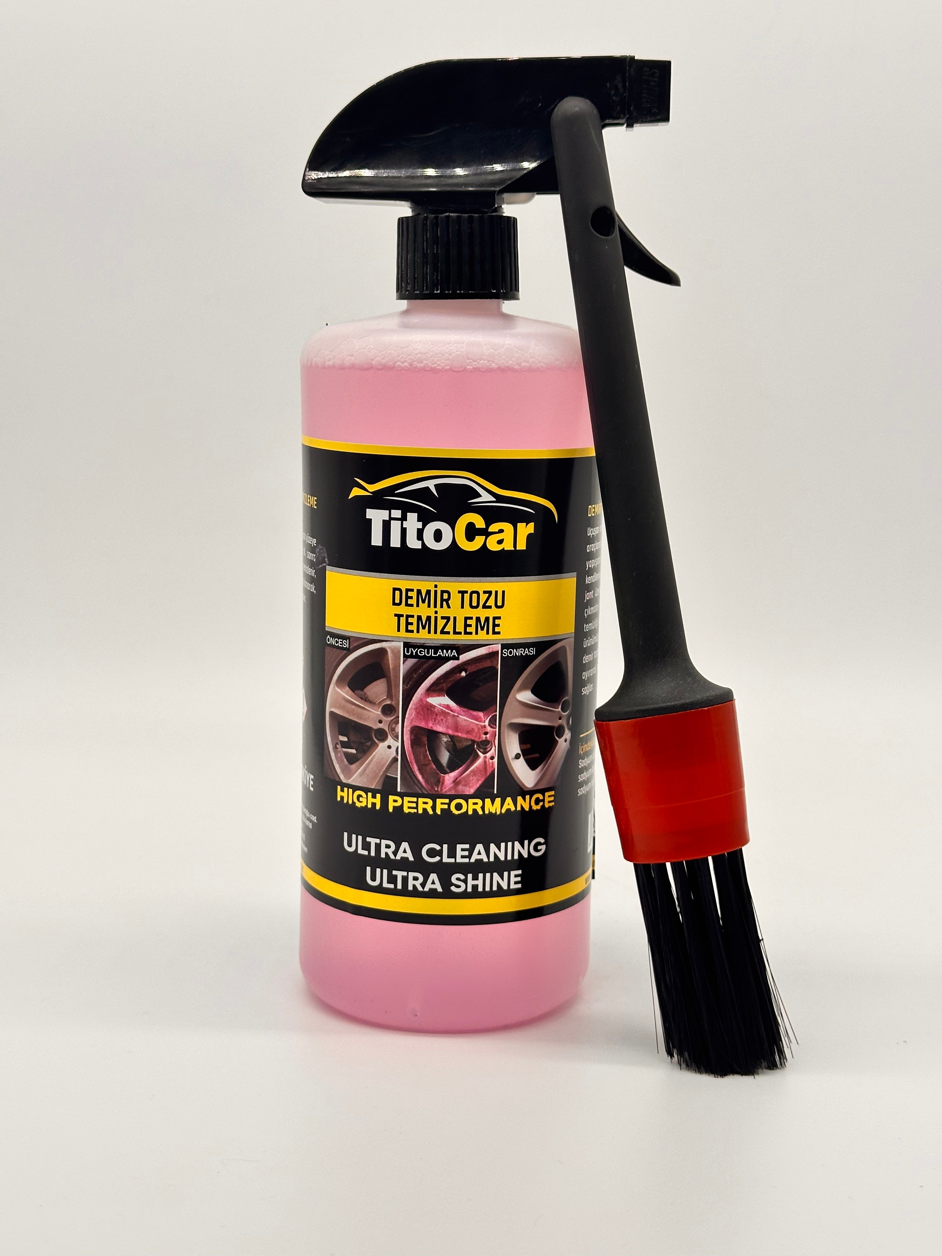 TitoCar Demir Tozu&Jant Temizleme Sıvısı 750 ml