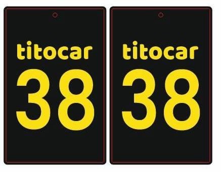TitoCar 38 Plaka Bubble Gum Asma Koku